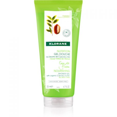 Klorane Cupuaçu Eau de Yuzu intensywnie nawilżający żel pod prysznic 200 ml