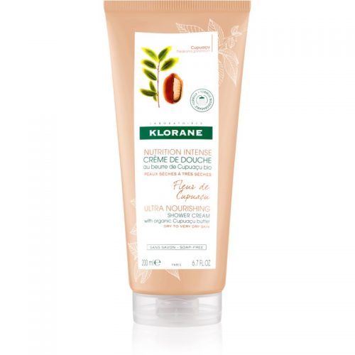 Klorane Cupuaçu Fleur de Cupuacu intensywnie odżywiający krem pod prysznic 200 ml