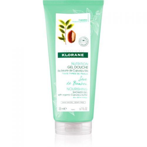 Klorane Cupuaçu Sève de Bambo odżywczy żel pod prysznic 200 ml