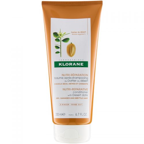Klorane Desert Date odżywka do włosów osłabionych, łamliwych 200 ml