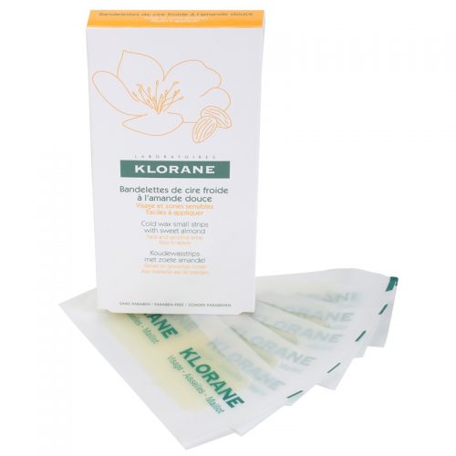 Klorane Hygiene et Soins du Corps plastry do depilacji woskiem do twarzy i miejsc wrażliwych 6 szt.