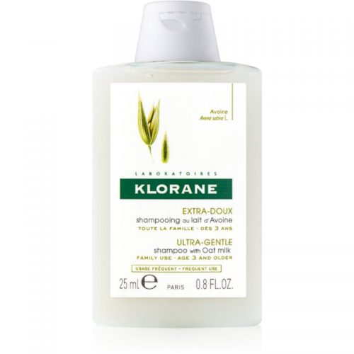 Klorane Oat Milk szampon do częstego stosowania 25 ml