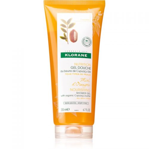 Klorane Orange Blossom Honey odżywczy żel pod prysznic 200 ml
