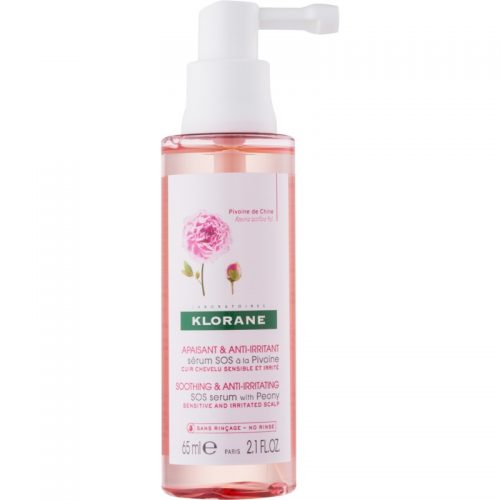 Klorane Peony kojące serum do wrażliwej i podrażnionej skóry głowy 65 ml