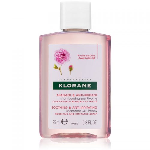 Klorane Peony kojący szampon do wrażliwej skóry głowy 25 ml
