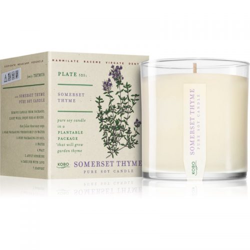 KOBO Plant The Box Somerset Thyme świeczka zapachowa 283 g
