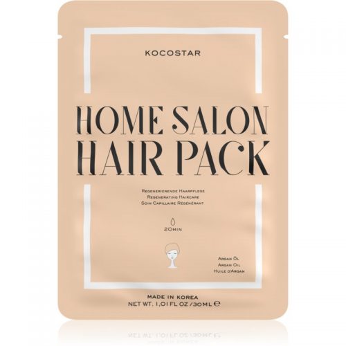 KOCOSTAR Home Salon Hair Pack maseczka regenerująca i nawilżająca do włosów 30 ml
