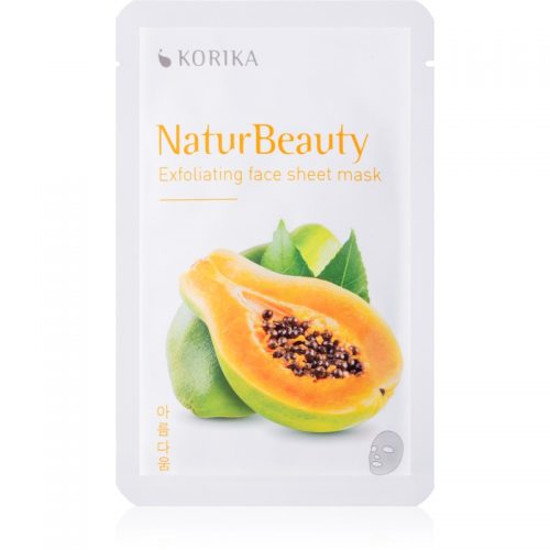 KORIKA NaturBeauty maska eksfoliująca w płacie 20 g