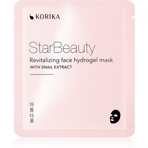 KORIKA StarBeauty rewitalizująca maska hydrożelowa z ekstraktem ze śluzu ślimaka 33 g