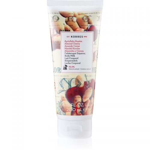 Korres Almond Cherry nawilżające mleczko do ciała 200 ml
