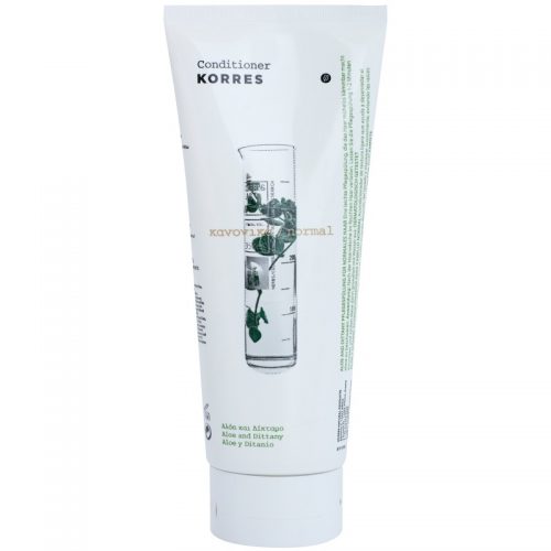 Korres Aloe & Dittany odżywka do włosów normalnych 200 ml