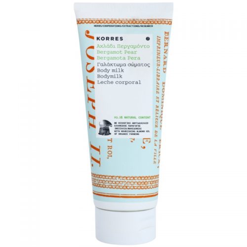 Korres Bergamot Pear nawilżające mleczko do ciała 200 ml