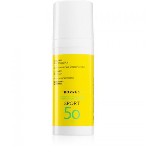 Korres Citrus Sport krem do opalania do twarzy SPF 50 50 ml