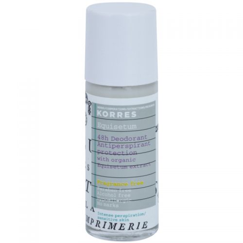 Korres Equisetum Dezodorant roll-on bezzapachowych 48 godz. 30 ml