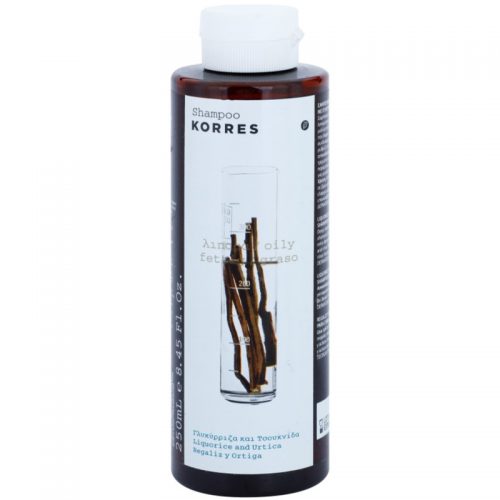 Korres Liquorice and Urtica Szampon do włosów przetłuszczających się 250 ml