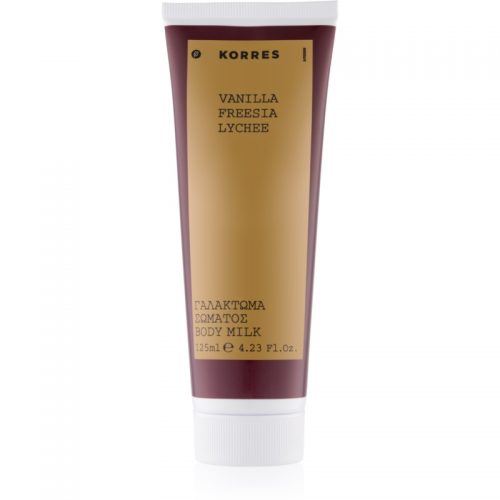 Korres Vanilla, Freesia & Lychee mleczko do ciała dla kobiet 125 ml