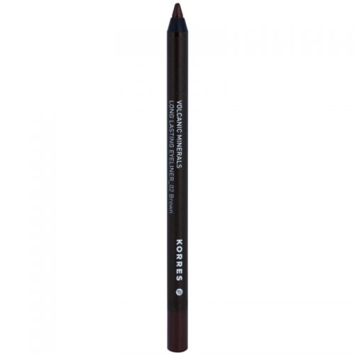 Korres Volcanic Minerals trwała kredka do oczu odcień 02 Brown 1,2 g