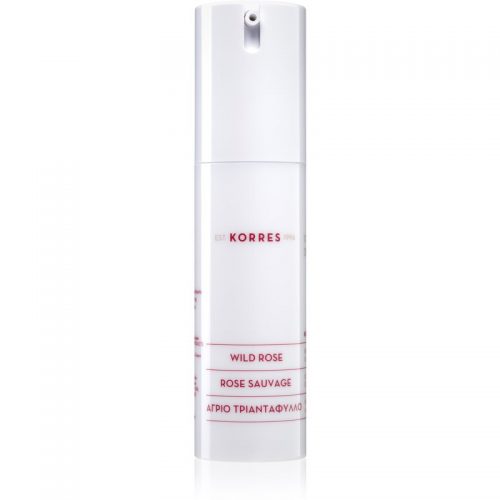 Korres Wild Rose rozjaśniający krem na dzień do skóry tłustej 30 ml