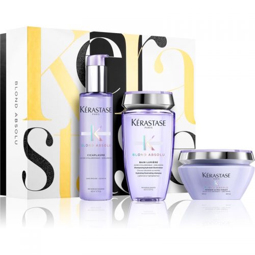 Kérastase Blond Absolu zestaw upominkowy II. (dla włosów rozjaśnionych lub z balejażem) dla kobiet