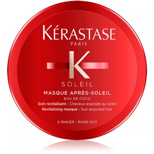 Kérastase Soleil Masque Après-Soleil intensywna maseczka do włosów osłabionych działaniem chloru, słońca i słonej wody z filtrem UV 75 ml