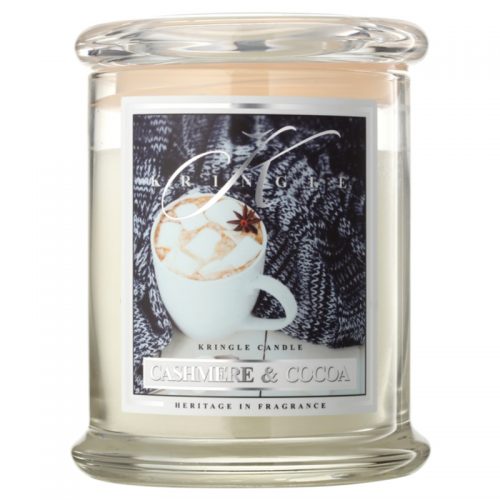 Kringle Candle Cashmere & Cocoa świeczka zapachowa 411 g