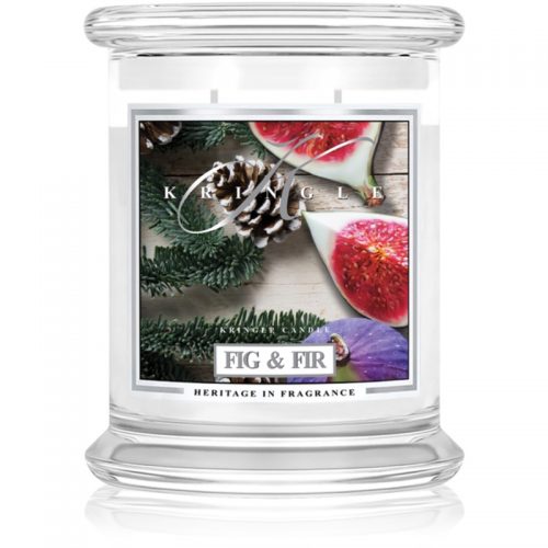 Kringle Candle Fig & Fir świeczka zapachowa 411 g
