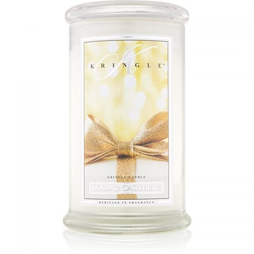 Kringle Candle Gold & Cashmere świeczka zapachowa 624 g