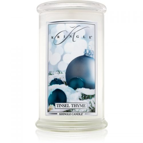 Kringle Candle Tinsel Thyme świeczka zapachowa 624 g