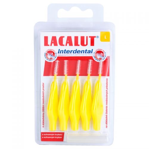 Lacalut Interdental szczoteczki międzyzębowe z osłonką 5 szt. 5 szt.