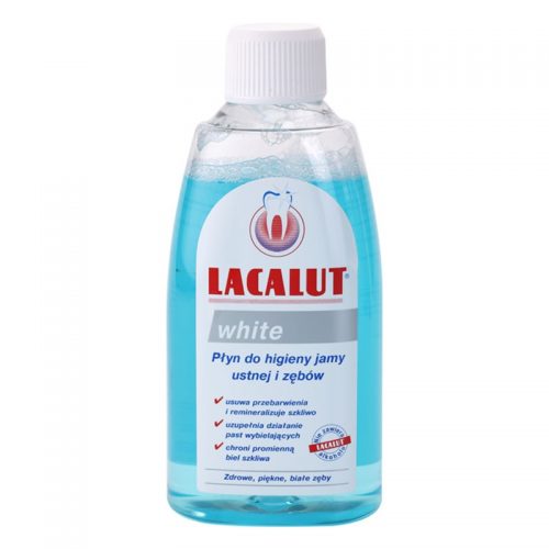 Lacalut White płyn do płukania jamy ustnej o działaniu wybielającym 300 ml