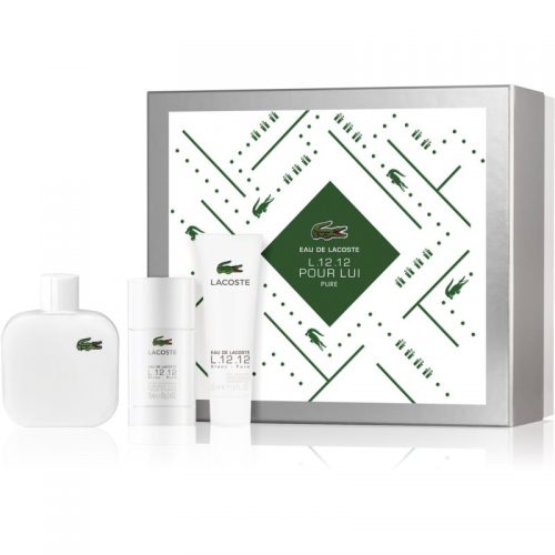 Lacoste Eau de Lacoste L.12.12 Blanc zestaw upominkowy II. dla mężczyzn