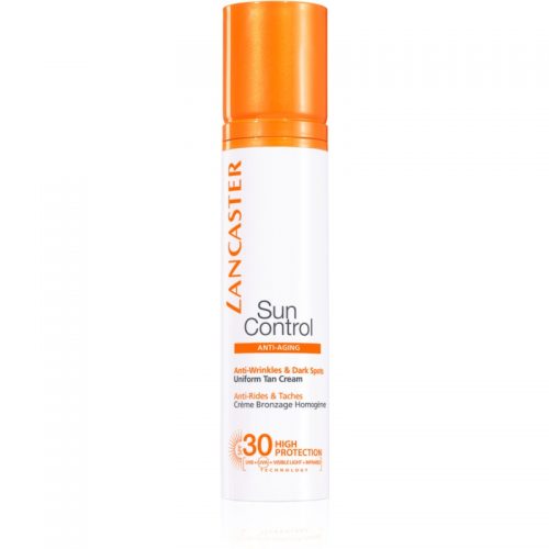 Lancaster Sun Control krem do opalania do twarzy z efektem przeciwzmarszczkowym SPF 30 50 ml