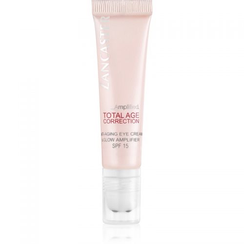 Lancaster Total Age Correction _Amplified krem pod oczy przeciw opuchnięciom i cieniom SPF 15 15 ml