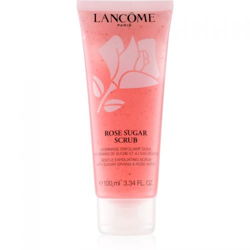 Lancôme Rose Sugar Scrub peeling wygładzający dla cery wrażliwej 100 ml