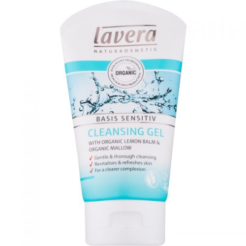 Lavera Basis Sensitiv oczyszczający żel do twarzy 125 ml
