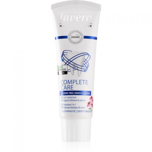 Lavera Complete Care wzmacniająca pasta do zębów bez fluoru 75 ml