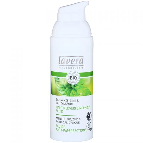 Lavera Faces Bio Mint fluid nawilżający do skóry tłustej 50 ml