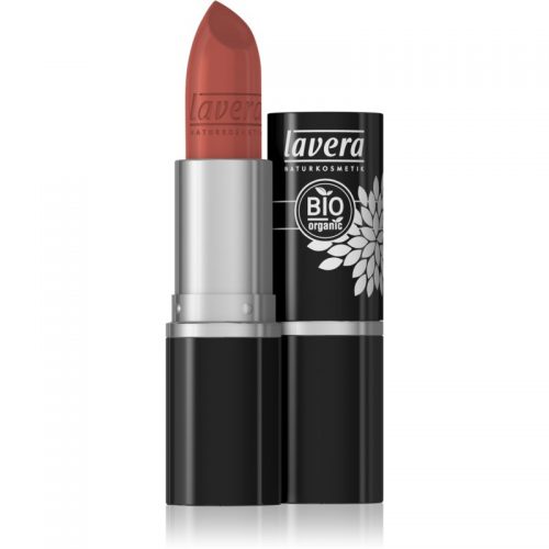 Lavera Lips błyszcząca szminka odcień 37 Coral Flamingo 4,5 g