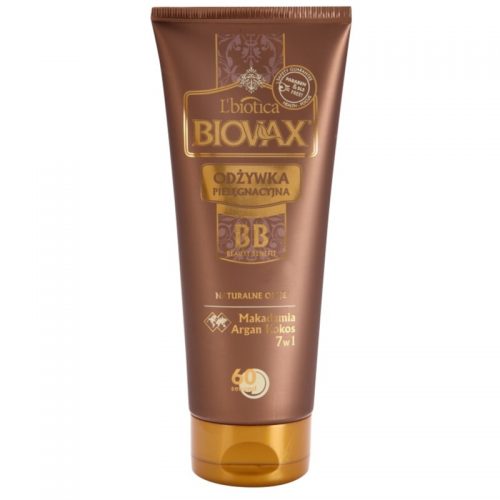 L’biotica Biovax Natural Oil odżywka nawilżająca dający natychmiastowy efekt 200 ml