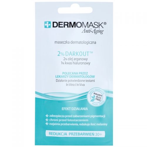 L’biotica DermoMask Anti-Aging maseczka do twarzy przeciw przebarwieniom skóry 12 ml