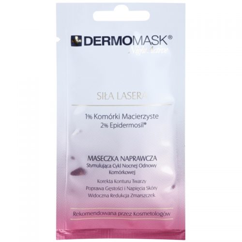 L’biotica DermoMask Night Active intensywnie odmładzająca maska z komórek macierzystych 12 ml
