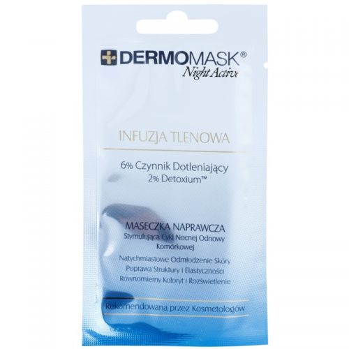 L’biotica DermoMask Night Active maseczka dotleniająca 12 ml