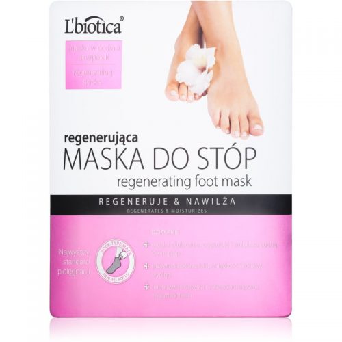 L’biotica Masks regenerująca maska na nogi w postaci skarpet 32 ml
