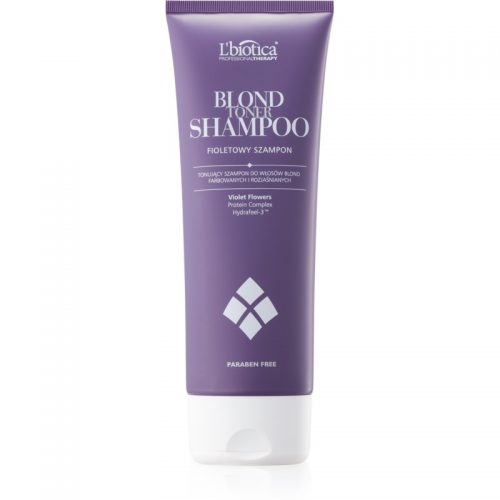 L’biotica Professional Therapy Blond fioletowy szampon tonujący do włosów blond 250 ml