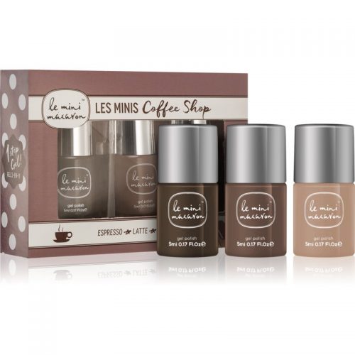 Le Mini Macaron Les Minis Coffee Shop zestaw kosmetyków III. (do paznokci) dla kobiet