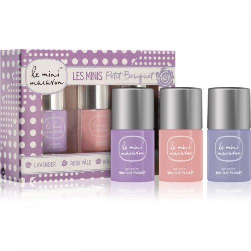Le Mini Macaron Les Minis Petit Bouquet zestaw kosmetyków II. (do paznokci) dla kobiet