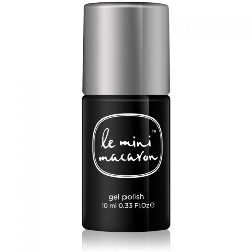 Le Mini Macaron Single Gel Polish zelowy lakier do paznokcji z UV / przy użyciu lampy LED odcień Licorice 10 ml