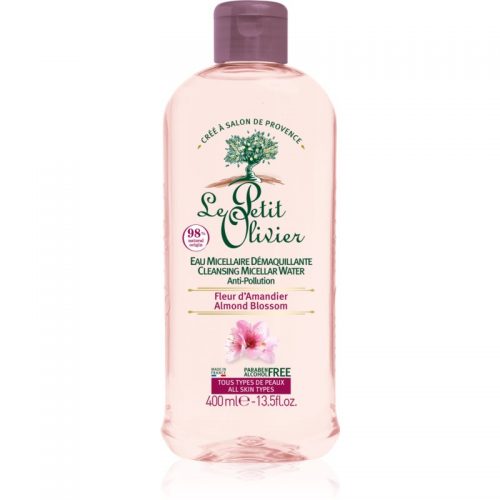 Le Petit Olivier Almond Blossom oczyszczający płyn micelarny 400 ml