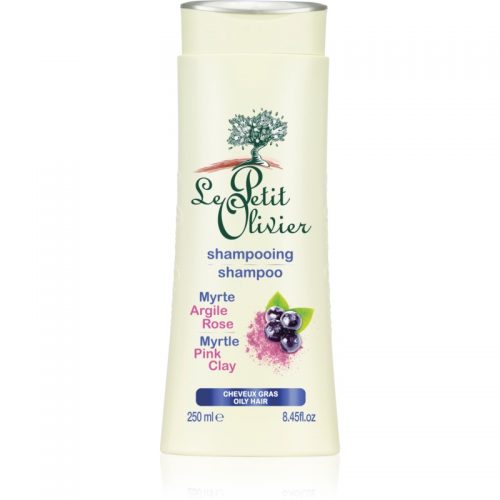 Le Petit Olivier Myrtle & Pink Clay Szampon do włosów przetłuszczających się 250 ml