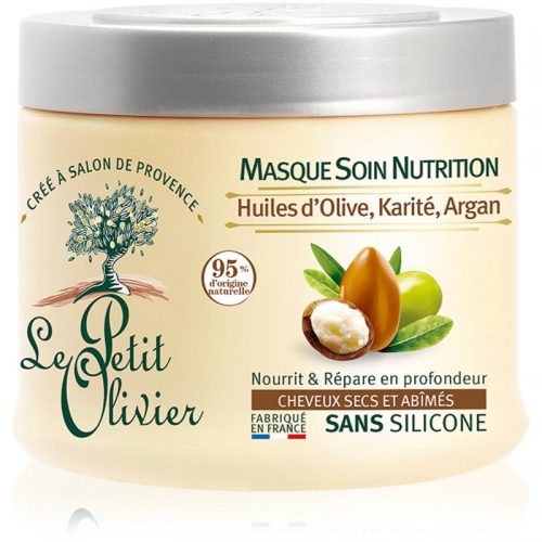 Le Petit Olivier Shea Butter maseczka odżywcza do suchych włosów 330 ml